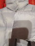 玖姿·安娜蔻【輕氧系列】面包服翻領(lǐng)鴨絨短款羽絨服女冬款 淺紫 S 曬單實(shí)拍圖