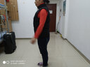 默特雙面穿馬甲女士短款2023新款春秋裝時(shí)尚寬松無(wú)袖坎肩背心馬夾外套 黑色2287 XXL 曬單實(shí)拍圖