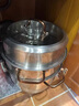 炊大皇（COOKER KING）蒸鍋304不銹鋼三·層加厚復底電磁爐鍋具30c·m蒸格家用蒸籠 304不銹鋼三層 30c·m蒸布手套 曬單實(shí)拍圖