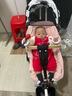 BAOLEJUN【折疊、可躺】?jī)和嗆?chē)腳踏車(chē)寶寶兒童車(chē)輕便手推車(chē)雙向嬰兒車(chē) 魔幻粉+折疊可躺+離合+鈦空輪 曬單實(shí)拍圖