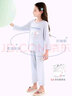 Hello Kitty女童睡衣套裝夏季洋氣兒童家居服大童莫代爾空調服 G002粉色 140  曬單實拍圖