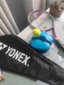 YONEX尤尼克斯網(wǎng)球拍yy大學生初學入門拍單拍碳復合單人高彈訓練器網(wǎng)拍 elite 粉紅黃【1號柄】 高顏值 大學生選修推薦 曬單實拍圖