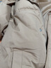艾珠兒（Aizhuer）棉服女外套秋冬款女裝冬季新款衣服寬松羽棉襖絨服女保暖加厚棉衣 卡其色 M（建議100-110斤） 曬單實拍圖