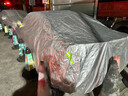 牧安 專用于寶馬3系車衣5系車罩7系x1x3x4x5x6 320li防曬防雨牛津布車套隔熱遮陽夏季 銀色加絨款 曬單實(shí)拍圖
