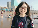 越倫（YUELUN）運(yùn)動(dòng)套裝女2023春季新款運(yùn)動(dòng)服休閑套裝女時(shí)尚減齡寬松兩件套潮牌 藍(lán)色 M（80-100斤） 曬單實(shí)拍圖