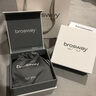 BROSWAY歐美時(shí)尚MAGIC系列項(xiàng)鏈吊墜鈦鋼小眾輕奢飾品生日送女友禮物 銀色+透明BGI01 鏈長(zhǎng)420mm+50mm 曬單實(shí)拍圖