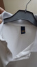 羅蒙男童短袖polo衫校園服飾春夏T恤女童班服 條紋白色短袖POLO衫130 曬單實拍圖