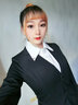 安依蓮2025春秋時尚職業(yè)裝套裝女裝白領工裝面試西裝正裝銷售員工作服 黑色外套+8068白襯衫+褲子 L 曬單實拍圖