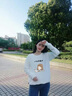 love legend 情侶裝衛(wèi)衣全套秋冬新款圓領(lǐng)男女同款衛(wèi)衣寬松情侶衛(wèi)衣學(xué)生百搭 (WM) 黑色 男S(建議100斤以下穿) 曬單實(shí)拍圖