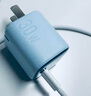 ANKER安克套裝30W蘋果充電器藍+C-C快充數(shù)據線1米藍 曬單實拍圖