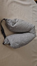 名創(chuàng  )優(yōu)品（MINISO）面包粒子枕U型枕學(xué)生午睡枕旅行便攜護頸枕辦公室頭枕靠枕淺灰色 曬單實(shí)拍圖