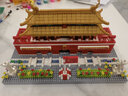 渥馳國潮天安門(mén)積木拼裝插圖小顆粒兒童男孩國慶節日禮物新年禮物 天安門(mén)積木-中號（1300+顆粒） 曬單實(shí)拍圖