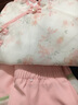 九能兒童漢服女童中國風(fēng)旗袍夏季款古風(fēng)套裝夏裝名族禮服寶寶春秋款 【桃之夭夭】粉色套裝（不含掛件） 100 曬單實(shí)拍圖