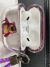 勁步 airpodspro保護(hù)套草莓熊蘋果pro保護(hù)殼流沙airpods耳機套airpods3保護(hù)套 airpods pro二代保護(hù)套【流沙草莓熊】 曬單實拍圖