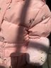 戴維貝拉（DAVE＆BELLA）【Hello.Kitty聯(lián)名】女童絨服寶寶上衣外套女孩衣服秋冬新年童裝 粉色 90 cm（建議身高80-90cm） 曬單實(shí)拍圖