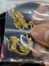 周大金 CHOW TAI KING十二生肖銀項鏈女生本命年蛇年和田玉吊墜生日情人節(jié)禮物送女朋友 領結(jié)生肖項鏈-?！酒放贫Y盒】 曬單實拍圖