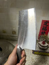 十八子作刀具 不銹鋼廚房家用菜刀切肉雀之屏切片刀S2601-B 曬單實拍圖