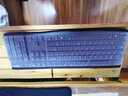 咔咔魚(yú)適用于Logitech羅技MK120臺式機鍵盤(pán)膜G610鍵位保護套K380 K480防塵墊K98M按鍵罩 羅技K120 透明鍵盤(pán)膜 曬單實(shí)拍圖
