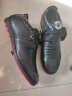 红蜻蜓男鞋子休闲皮鞋男士夏季新款单鞋韩版潮流青年 黑色 40 偏大一码 实拍图