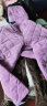 芬腾 睡衣女加厚三层夹棉秋冬厚实保暖翻领女士睡衣家居服Q9982751013 香芋紫 M 实拍图