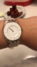 適用于斯沃琪Swatch skin超薄SFK360 SFK361 SFK397針扣橡膠硅膠手表帶男女 透明 曬單實拍圖