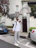 益帛重磅長(zhǎng)袖t恤男春夏新款日系簡(jiǎn)約寬松休閑純色內(nèi)搭圓領(lǐng)打底衫男 白色 L【建議110-130斤】 曬單實(shí)拍圖