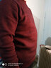 優(yōu)斯頓·保羅 EUSTON PAUL加厚針織衫男圓領(lǐng)新款毛衣中青年男士休閑打底衫毛線(xiàn)衣男裝上衣 大紅 XL (175) 曬單實(shí)拍圖