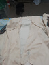 皮爾卡丹（pierre cardin）品牌衛(wèi)衣運動服套裝女秋冬款女士秋裝2025新品秋款女裝休閑三件裝 杏色【三件裝】 3XL建議130-140斤 曬單實拍圖