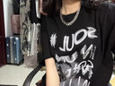 蔓笙 歐美古巴鏈條項鏈男潮流嘻哈夸張高街粗款密鉆滿(mǎn)鉆學(xué)生鏈子配飾 曬單實(shí)拍圖