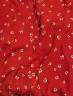 独束大码女装法式小翻领连衣裙女夏季新款遮肉显瘦雪纺裙子 红色 M 实拍图