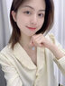 締晶愛心925銀項(xiàng)鏈女士吊墜鎖骨鏈生日禮物女生送女朋友老婆高級(jí)小眾 【摯愛玫瑰】海洋之心項(xiàng)鏈-藍(lán)色 曬單實(shí)拍圖