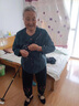 蘭鉑麗斯奶奶套裝春秋款長(zhǎng)袖襯衫中老年人秋季女裝衣服媽媽秋裝上衣兩件套 墨綠色 066款 2XL 建議105-120斤 曬單實(shí)拍圖