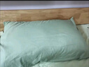海瀾之家（HLA）枕頭纖維枕A類(lèi)家用升級立體頸椎枕成人睡覺(jué)專(zhuān)用親膚面料回彈枕芯 寶石綠-立體枕芯 低枕48*74cm一只裝/睡前高度14cm 曬單實(shí)拍圖