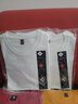 霧卡【純棉體恤三件裝】夏裝新品短袖t恤男青年圓領(lǐng)純棉t恤男半截袖男 白+白+白 L 建議115-130斤 曬單實(shí)拍圖
