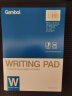 国誉(KOKUYO)草稿本Gambol渡边横线纸A5笔记本子拍纸本草稿纸作业本 70张4本 8mm横线*22行 WCN-A5-708 实拍图
