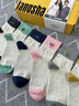 浪莎襪子女100%純棉四季襪子女士棉襪吸汗抗菌防臭潮流百搭中筒女襪 純棉中筒女襪-禮盒裝 6雙 均碼 曬單實(shí)拍圖