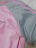 运动套装女夏季2022新款时尚宽松韩版短袖短裤减龄显瘦休闲两件套晟易升 粉色 L 建议100-115斤 实拍图