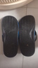 安嘆（ANTAN）運動(dòng)拖鞋男外穿夏天2025新款浴室防滑涼拖鞋室內洗澡時(shí)尚防臭ins B88D黑藍 42-43 (適合41-42腳) 曬單實(shí)拍圖