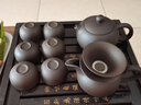 豪峰紫砂壺2026新款整套茶具套裝泡茶壺茶杯蓋碗公道杯家用新年禮物 【家庭趣享】【紫砂文旦茶壺10件套】 曬單實(shí)拍圖