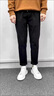 DUDR純棉休閑褲男士春秋男款直筒哈倫2024新款美式寬松工裝褲子男秋季 822黑色 XL 曬單實拍圖