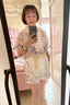 AEMAPE套裝女夏季2025新款民族風(fēng)兩件套花色上衣闊腿短褲歐版時(shí)尚兩件套 蘭杏色  L 建議105-115斤 曬單實(shí)拍圖