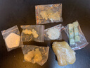 毅豐YF墓地用品下葬陪葬殯葬用品套裝隨葬品組合骨灰保護盒玉石白事遷墳祭奠工藝品禮品擺件 隨葬套裝F 曬單實(shí)拍圖