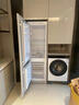 ASIKEETF-328全嵌入式冰箱隱藏式變頻風(fēng)冷無(wú)霜超薄內嵌式冰箱鑲內嵌式冰箱R600a制冷冰 單臺328FAC-風(fēng)冷背部散熱 曬單實(shí)拍圖