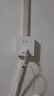 國際電工86型墻壁多功能10A插座面板多孔家用暗裝二插四孔插座面板 明裝四孔插座+明盒【白色】 曬單實(shí)拍圖