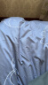 雅鹿·自由自在 床单单件 床罩床上用品床头罩被单床垫套床盖单单人学生宿舍1.2米床保护罩 深海蓝鲸180*230cm 实拍图