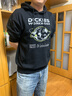 Dickies連帽衫 時(shí)尚 男女情侶毛圈布衛衣連帽衫 休閑上衣11038 黑色 L 曬單實(shí)拍圖