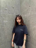 迪伽達短袖男HIPHOP潮牌美式簡約高街字母印花oversize復(fù)古潮流上衣 MMNZ-NDT04黑色 XL 曬單實拍圖