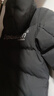 巴拉巴拉兒童羽絨服大童冬季新款保暖男女童長(zhǎng)款外套字母章潮 闌夜黑  灰鴨絨-90001 120cm 曬單實(shí)拍圖