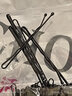 AiChoice加厚一字夾劉海夾盤發(fā)小黑夾劉海夾發(fā)飾夾子卡子黑色邊夾頂夾頭飾 波浪夾50根盒裝（5厘米中號(hào)） 曬單實(shí)拍圖