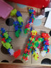 Plus-plus丹麥原裝兒童拼裝積木城堡拼接立體開(kāi)放式小顆粒散裝拼插益智玩具 霓虹色【300粒小顆?！?351 曬單實(shí)拍圖